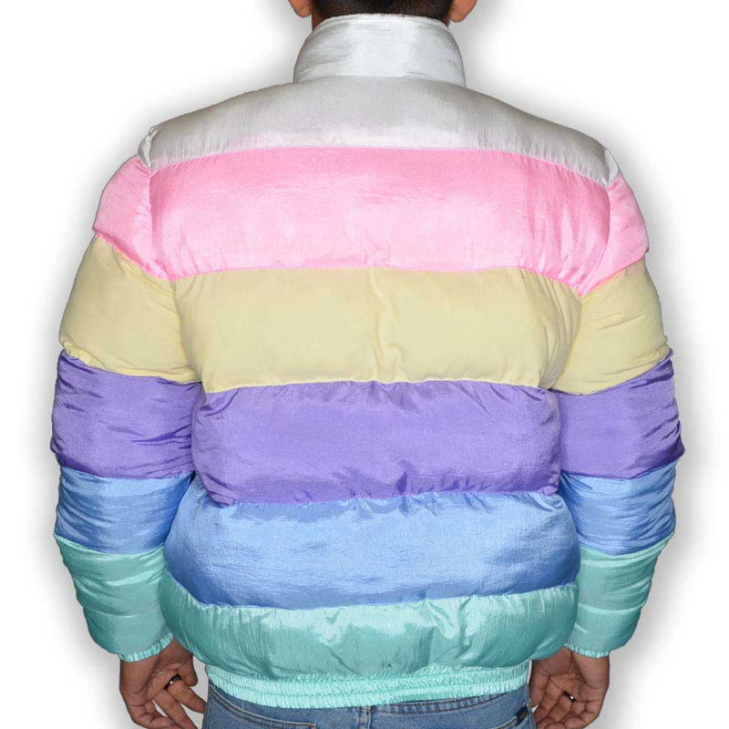 Chamarra jacket color pastel de Tazia