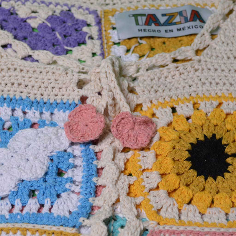 Sweater de crochet de Tazia